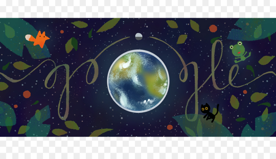 Le Jour De La Terre，Doodle Google PNG