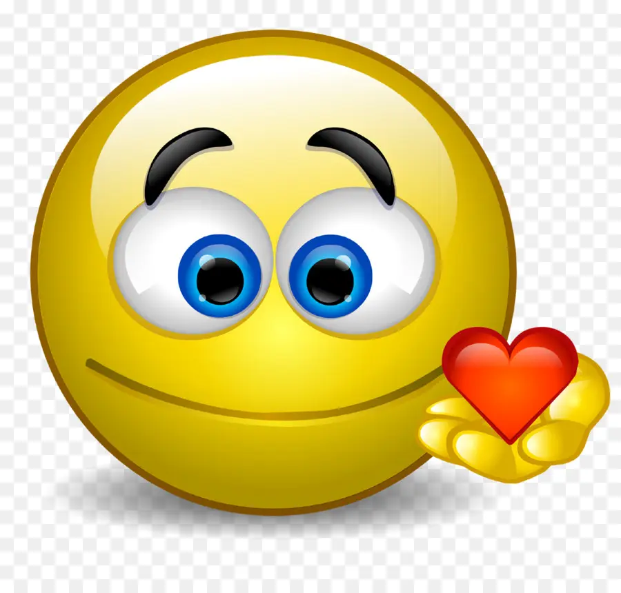 Emoji Souriant Avec Des Coeurs，Sourire PNG