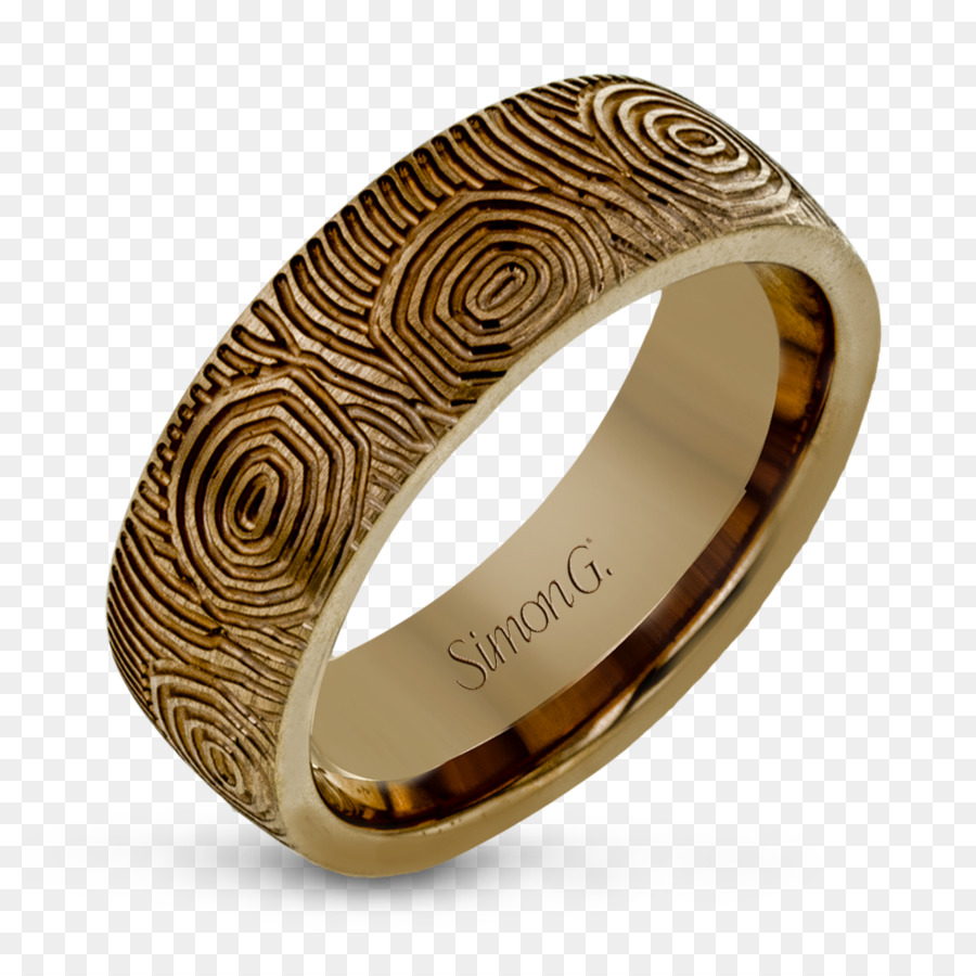 Bague En Or，Simon G PNG