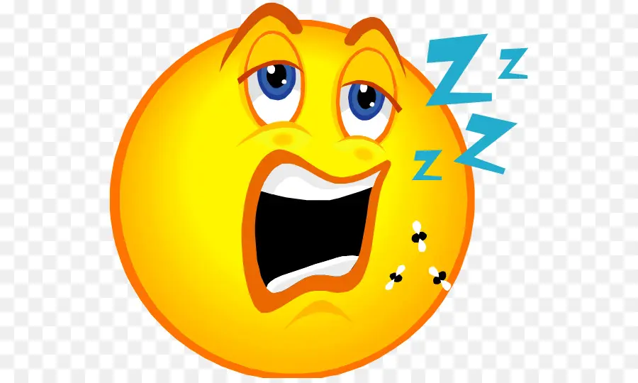 Emoji Bâillant，Dormir PNG