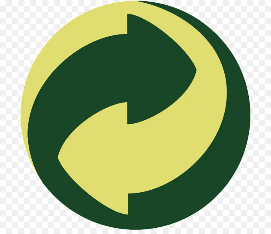 Symbole De Recyclage Vert，Recycler PNG