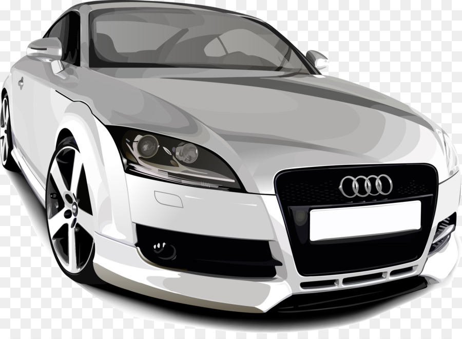 Voiture Blanche，Audi PNG