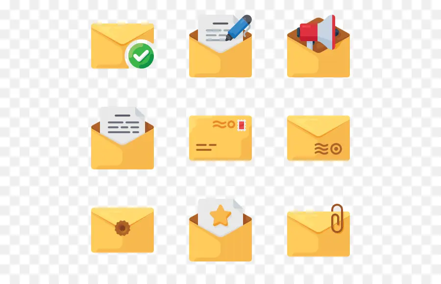 Enveloppes，Mail PNG