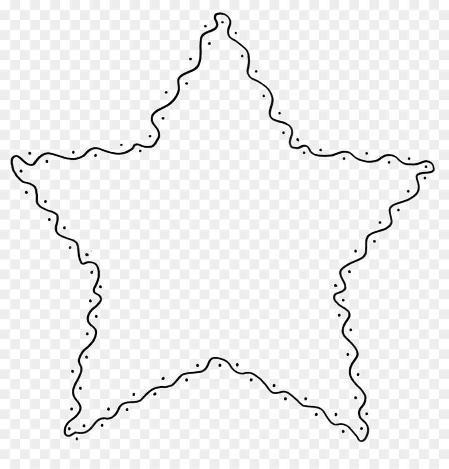 Contour D'étoile，Pointé PNG