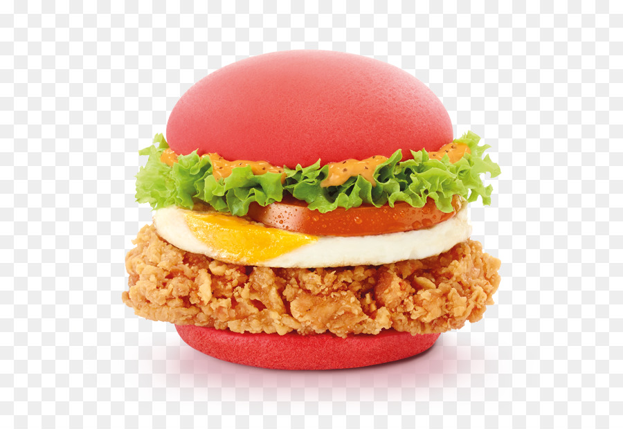 Hamburger，Sandwich Au Poulet PNG