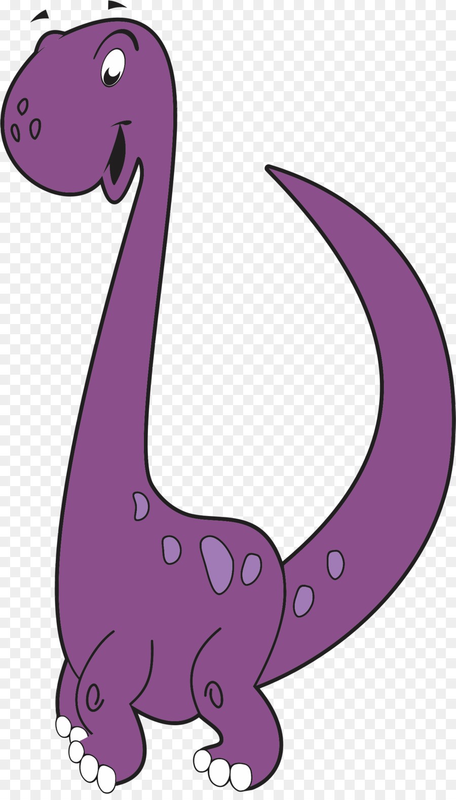 Dinosaure Violet，Animal PNG