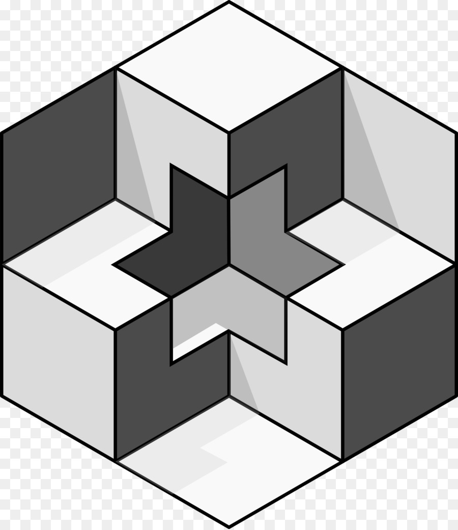 Forme Géométrique，Cube PNG