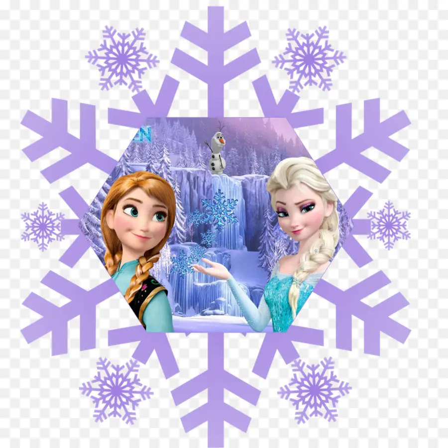 Personnages Gelés，Elsa PNG