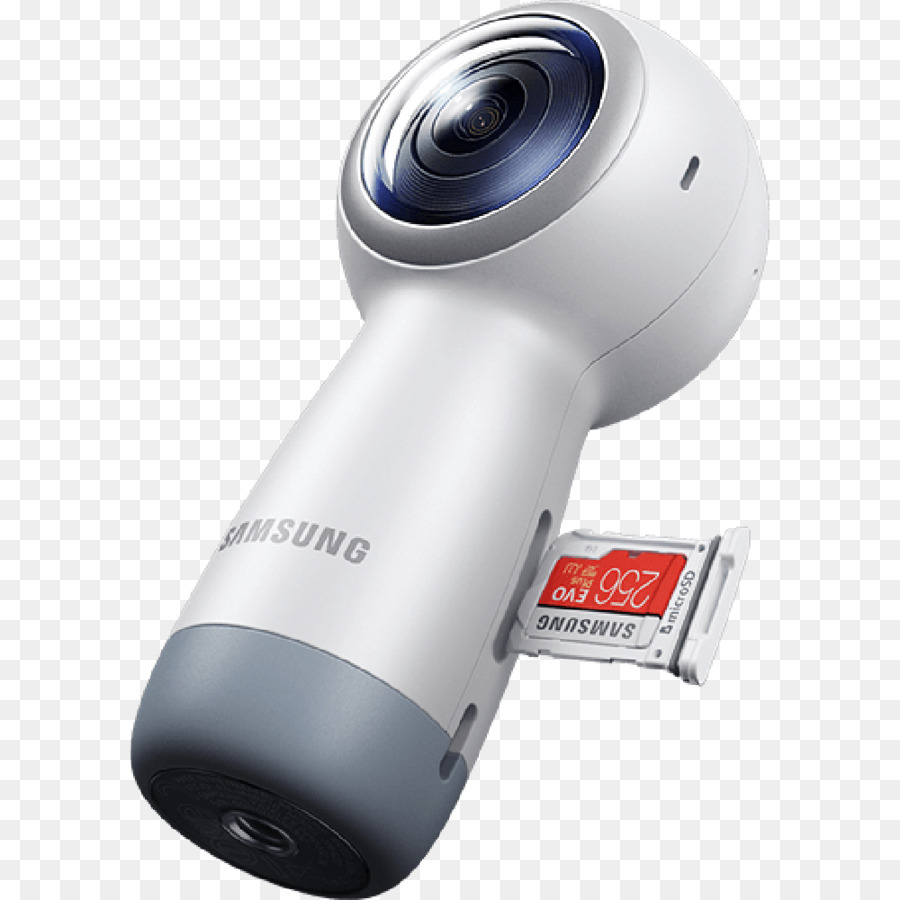 Appareil Photo Samsung 360，Blanc PNG