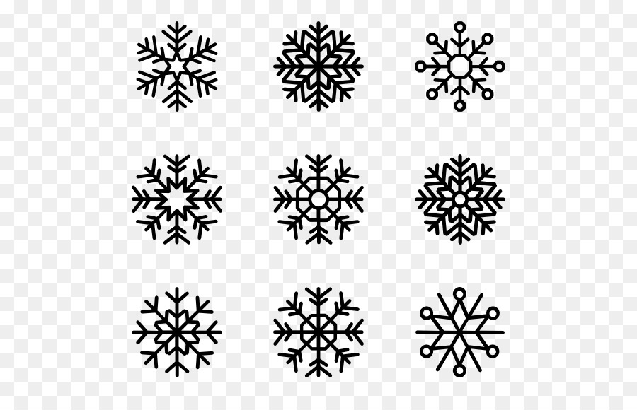 Flocons De Neige，Hiver PNG