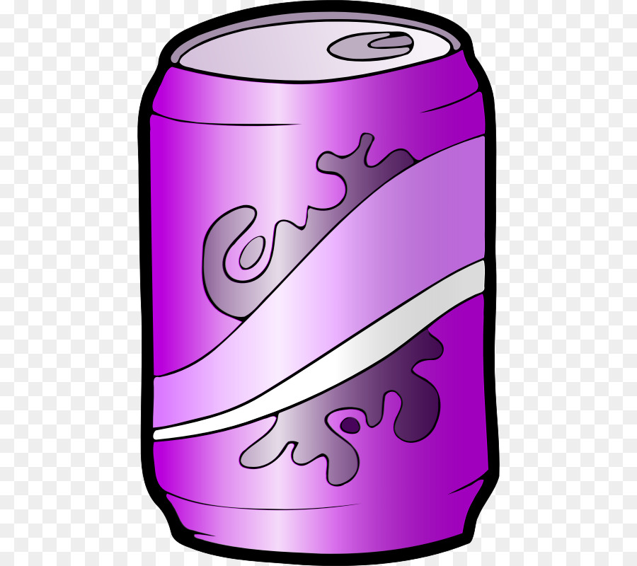 Canette De Soda，Violet PNG