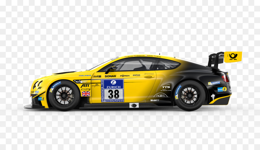 Voiture De Course Jaune，Course PNG