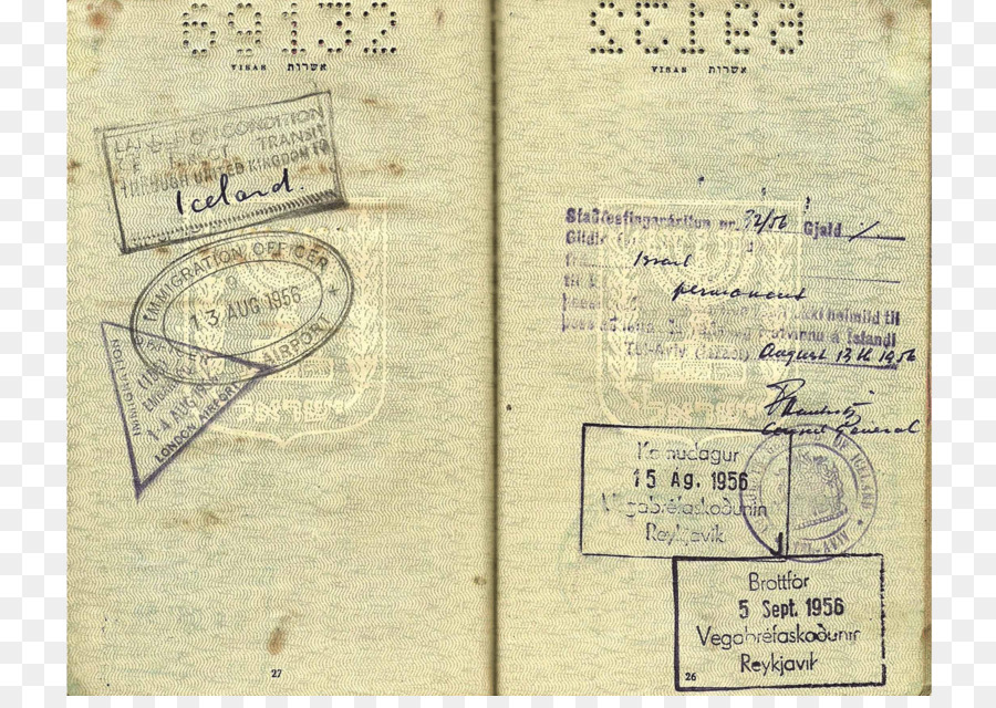 Timbres De Passeport，Voyage PNG