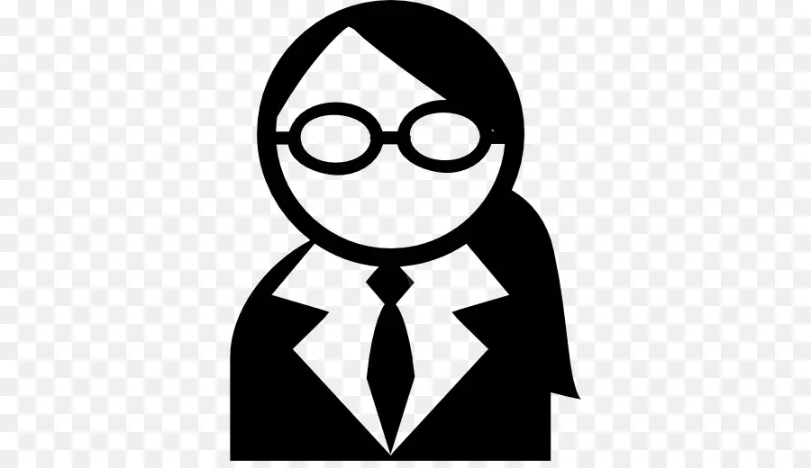 Femme D'affaires，Lunettes PNG