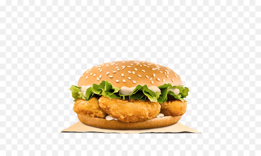 Sandwich Au Poulet，Hamburger PNG