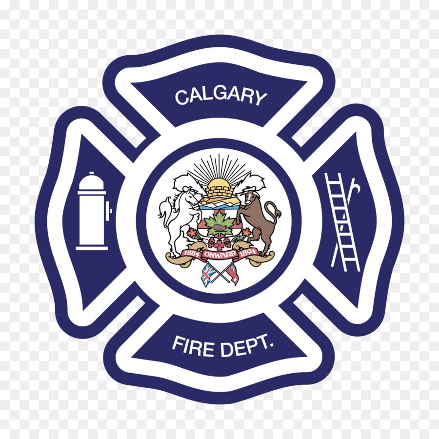 Logo Du Service D'incendie，Calgary PNG