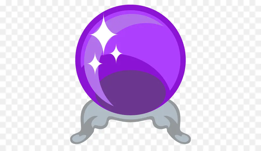 Boule De Cristal Violet，Fortune PNG