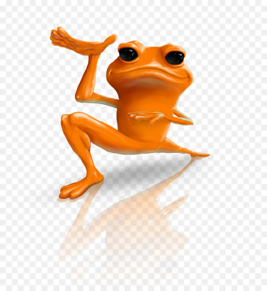 Grenouille，Orange PNG