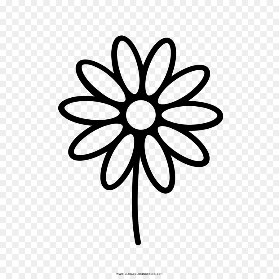 Fleur，Noir PNG