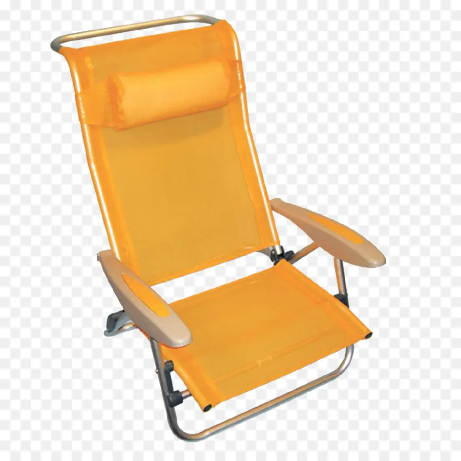 Chaise Orange，Pliant PNG