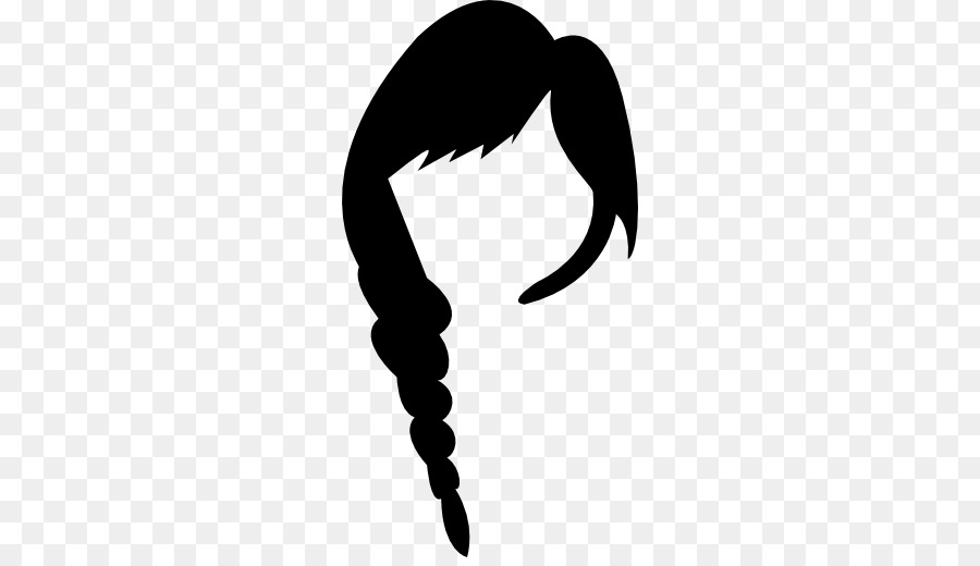 Cheveux Tressés，Silhouette PNG