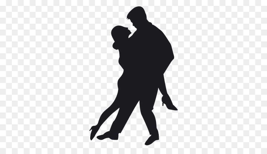 Silhouette De Danse，Couple PNG