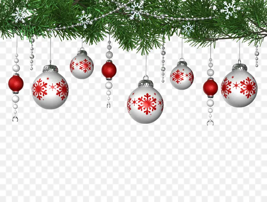 Décorations De Noël，Ornements PNG