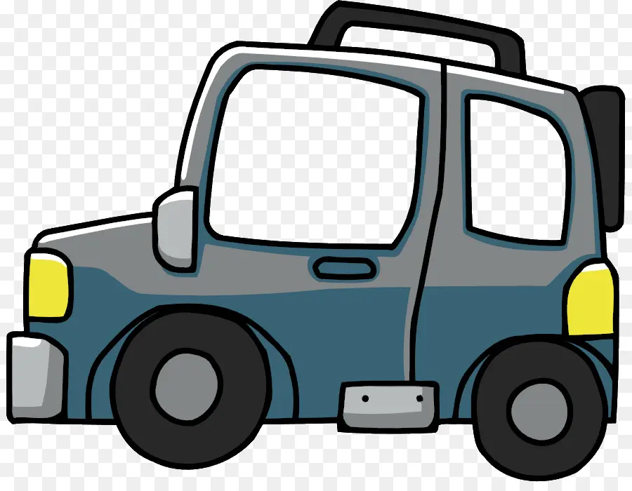 Voiture De Dessin Animé，Véhicule PNG