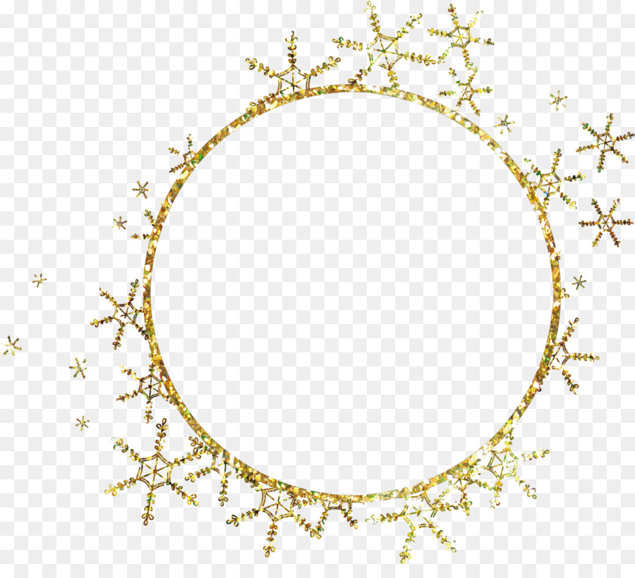 Couronne De Flocon De Neige，Hiver PNG