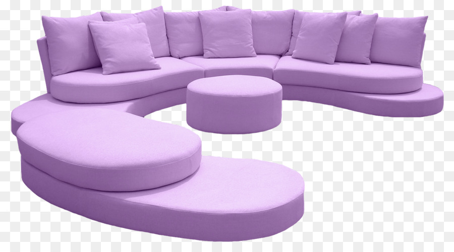 Canapé，Violet PNG