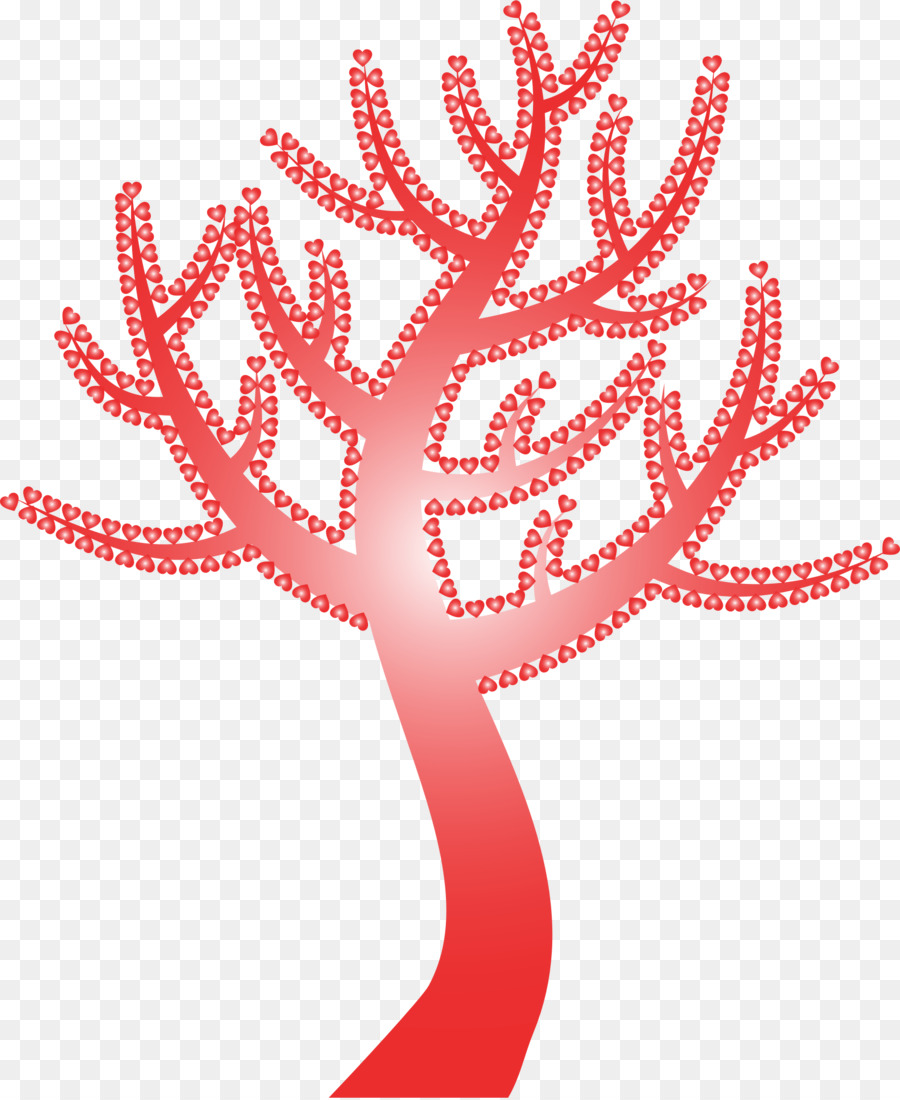 Arbre，La Saint Valentin PNG