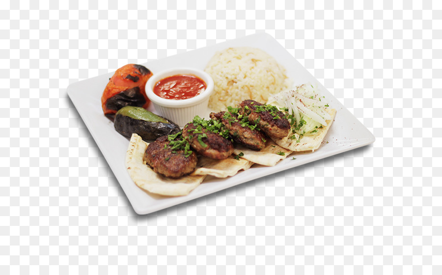 Assiette Kebab，Riz PNG