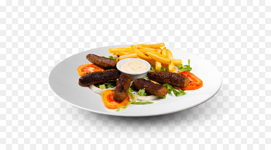 Assiette De Nourriture，Frites PNG