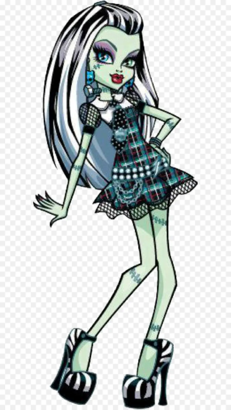 Frankie Stein，Monster High PNG