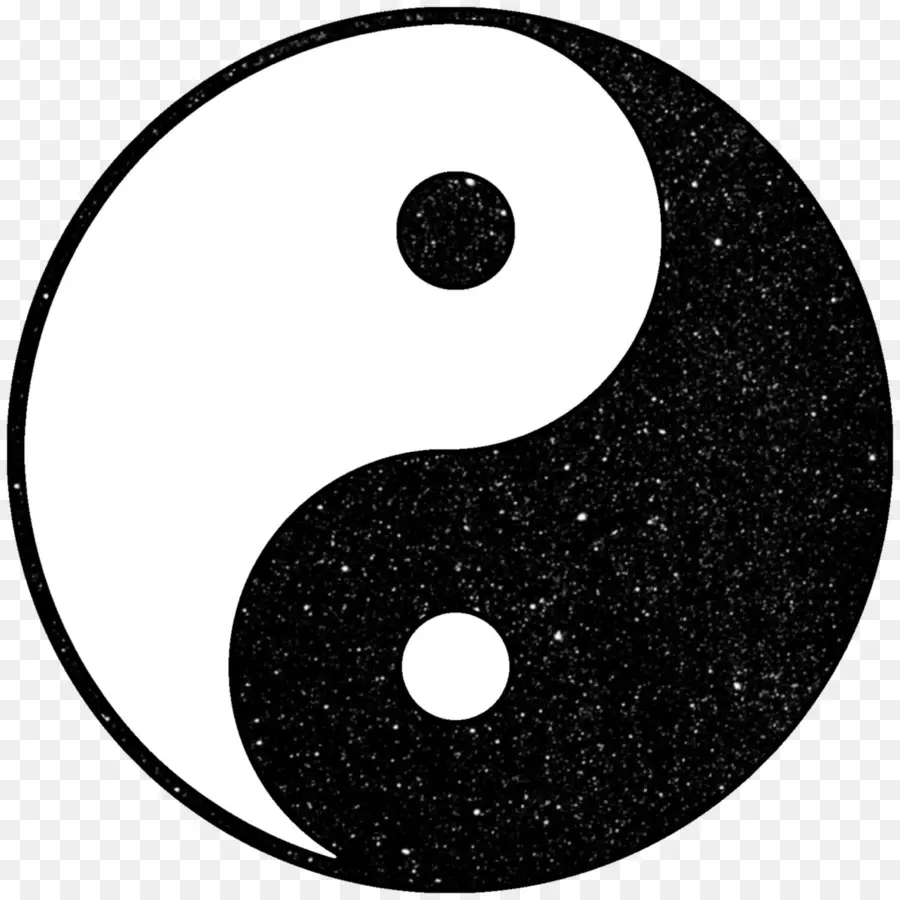 Dessin，Le Yin Et Le Yang PNG