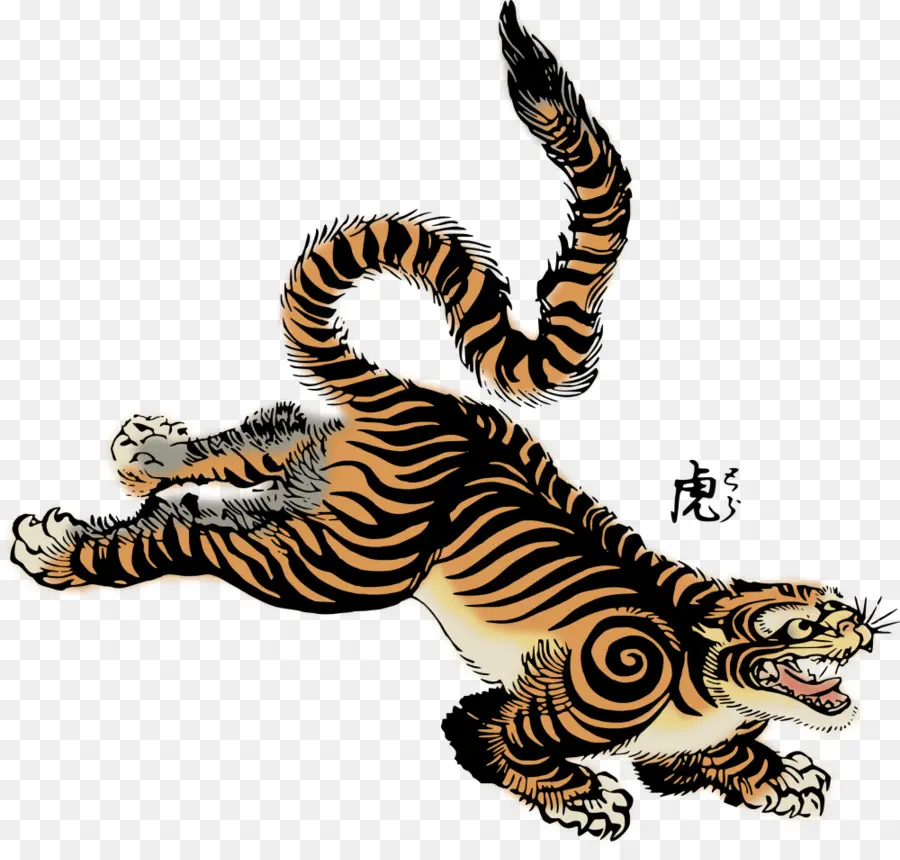 Tigre，Rayures PNG