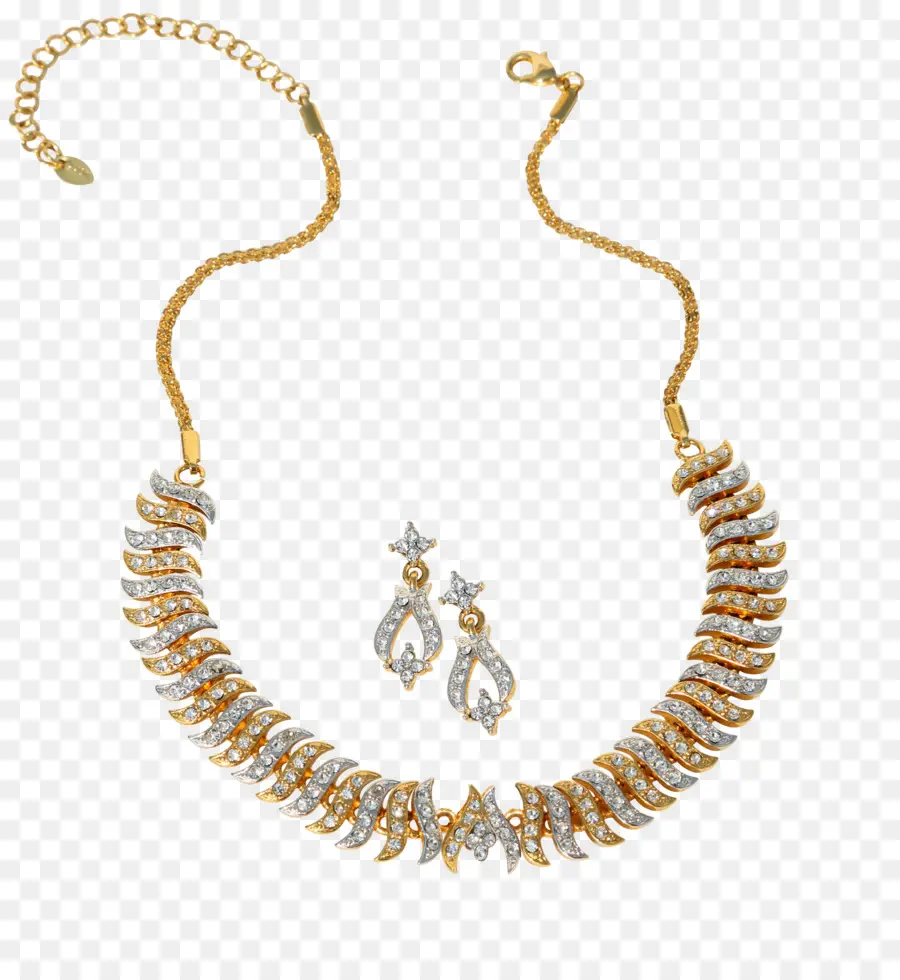 Ensemble De Bijoux，Collier PNG