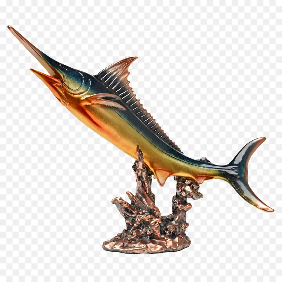 Statue De Marlin，Poisson PNG