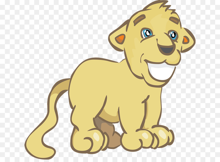 Lion De Dessin Animé，Petit PNG