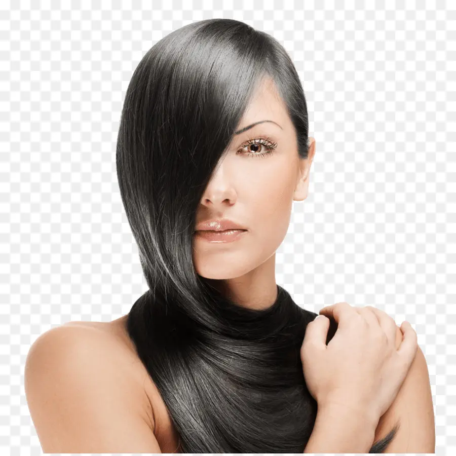 Femme Aux Cheveux Longs，Cheveux PNG