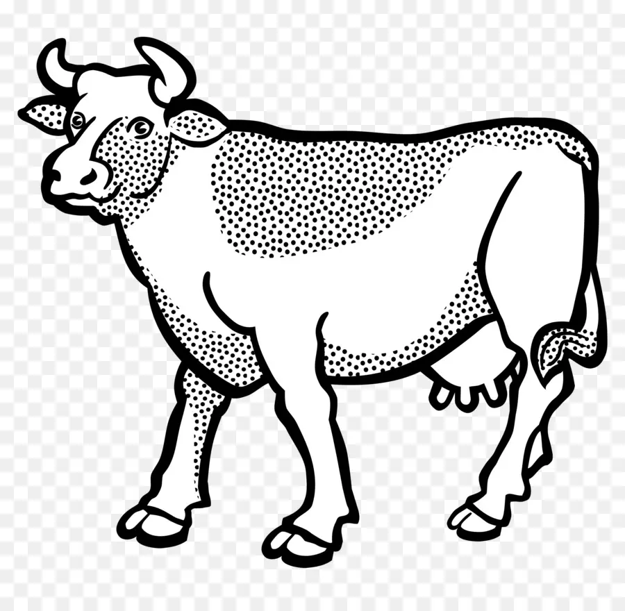 Illustration De Vache，Vache PNG