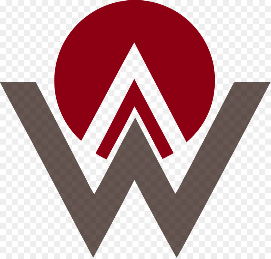 Logo Avec W，Cercle Rouge PNG