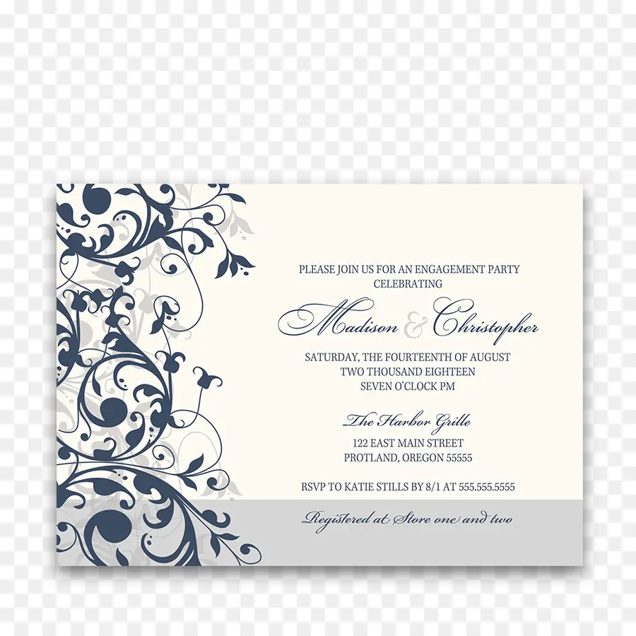 Invitation De Mariage，Strudel PNG