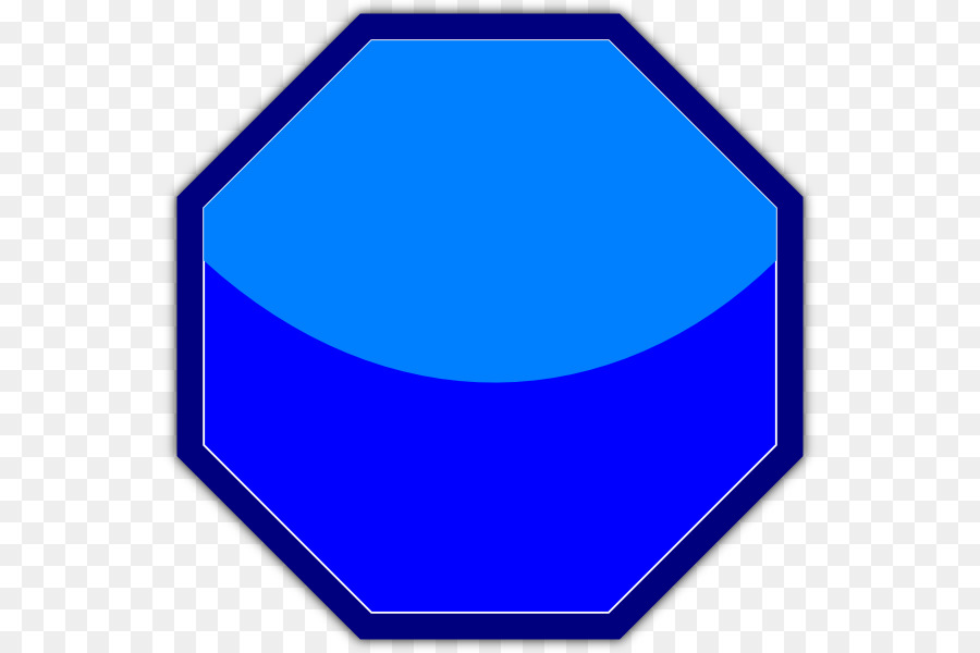 Hexagone Bleu，Géométrique PNG