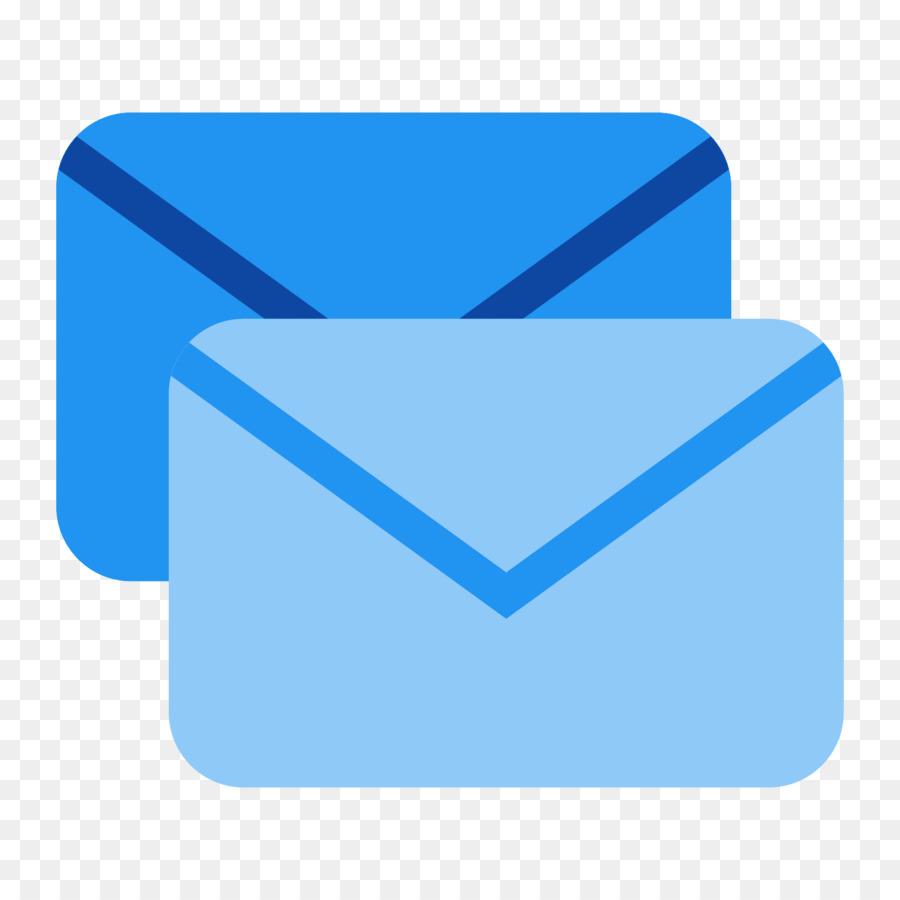 Enveloppe，Bleu PNG