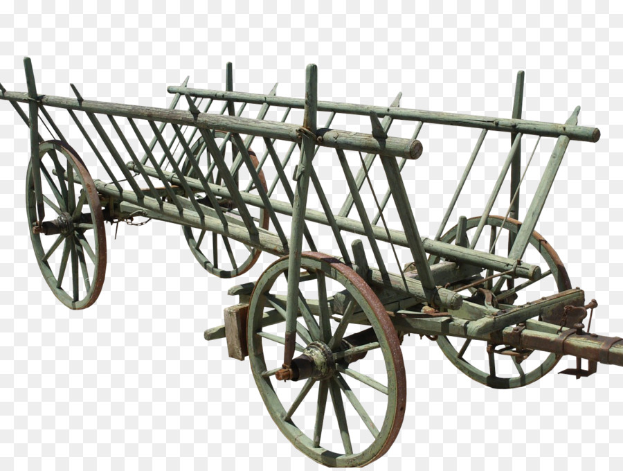 Chariot En Bois，Roues PNG