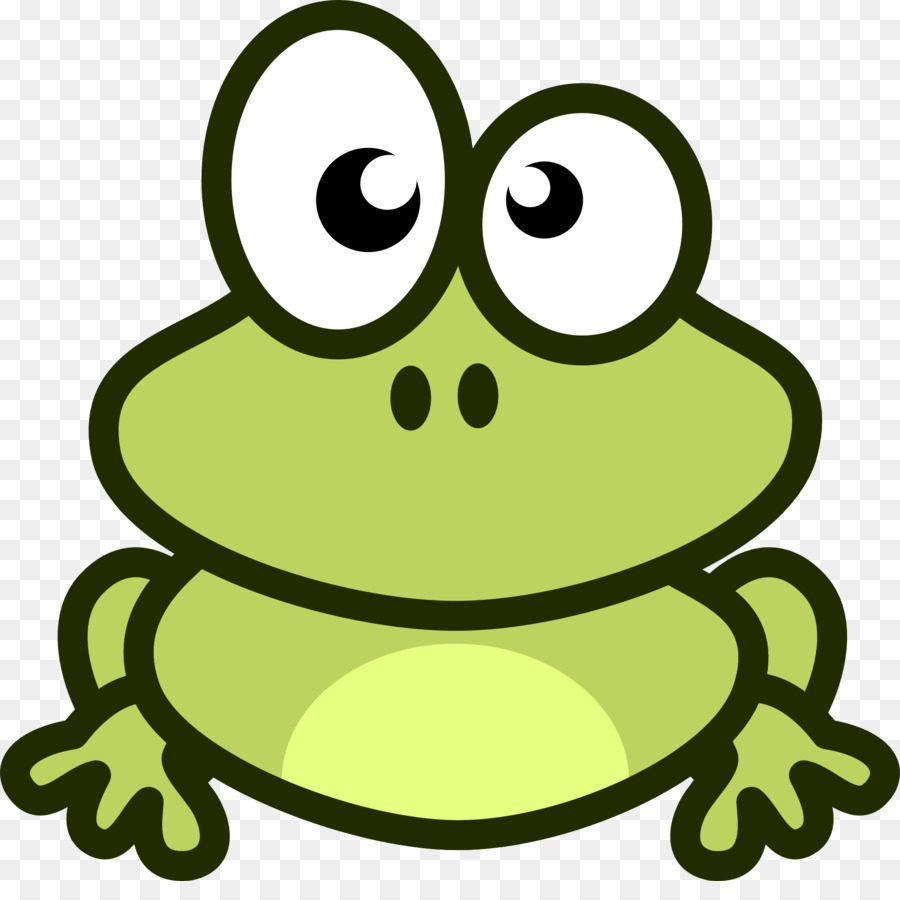 Grenouille Jaune，Dessin Animé PNG