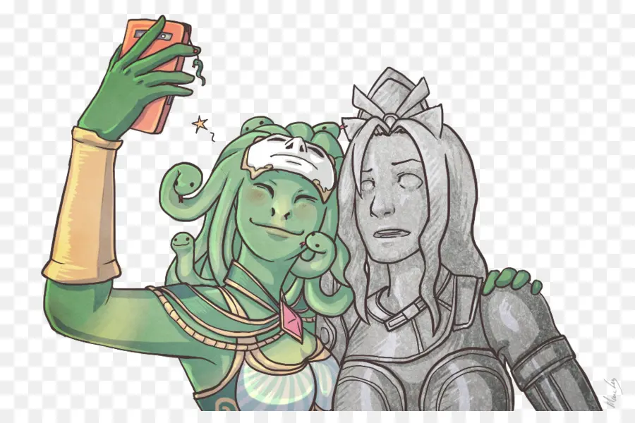 Medusa，Frapper PNG