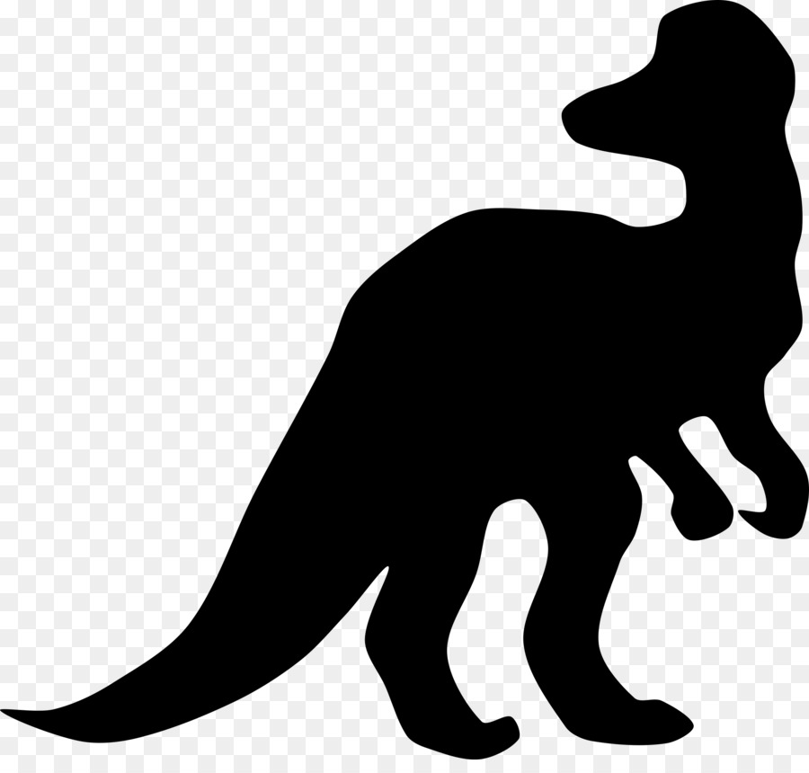 Silhouette De Dinosaure，Préhistorique PNG