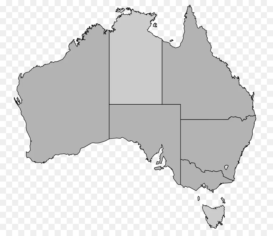 Carte De L'australie，Continent PNG